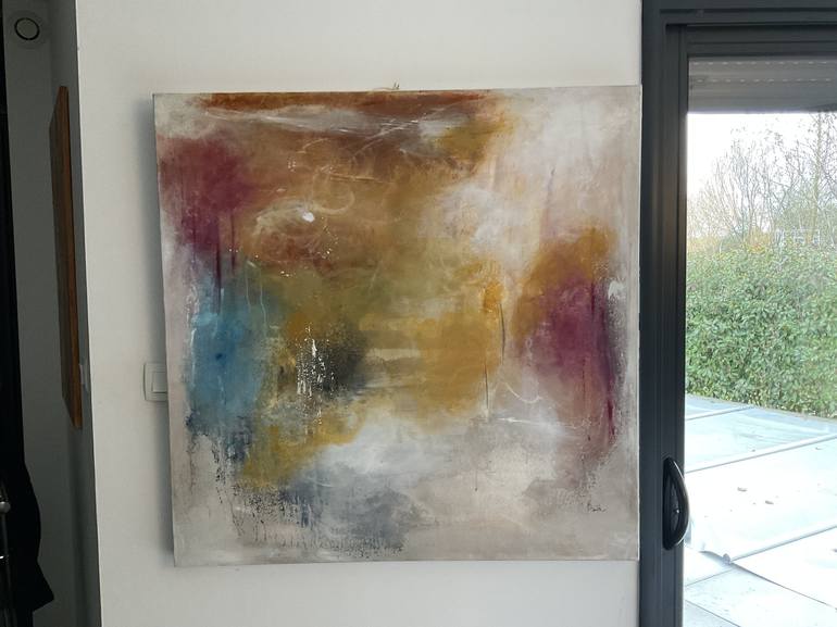 Original Abstract Expressionism Abstract Painting by Christine Barth Mroz