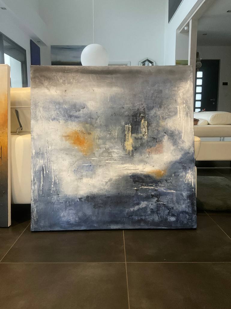 Original Abstract Expressionism Abstract Painting by Christine Barth Mroz