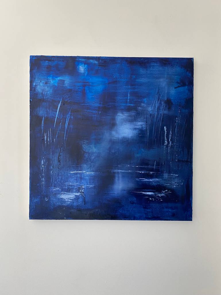 Original Abstract Expressionism Abstract Painting by Christine Barth Mroz