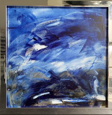 Original Abstract Expressionism Abstract Painting by Christine Barth Mroz