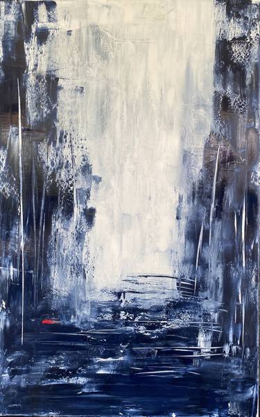 Original Abstract Expressionism Abstract Painting by Christine Barth Mroz