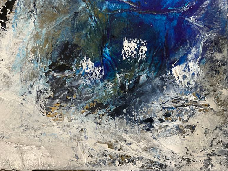 Original Abstract Expressionism Abstract Painting by Christine Barth Mroz