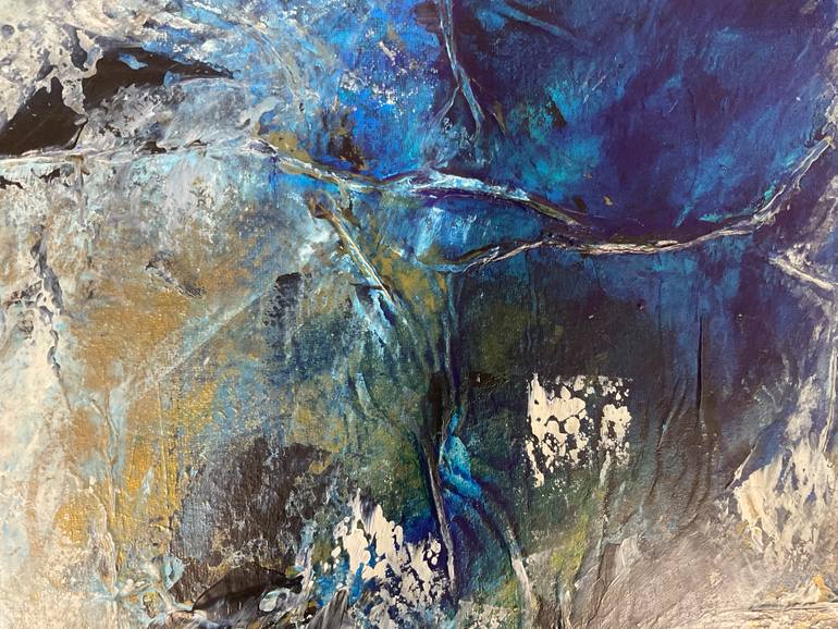 Original Abstract Expressionism Abstract Painting by Christine Barth Mroz