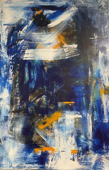 Original Abstract Expressionism Abstract Paintings by Christine Barth Mroz