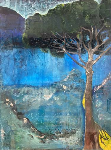 Original Abstract Tree Paintings by Manon Lafrance