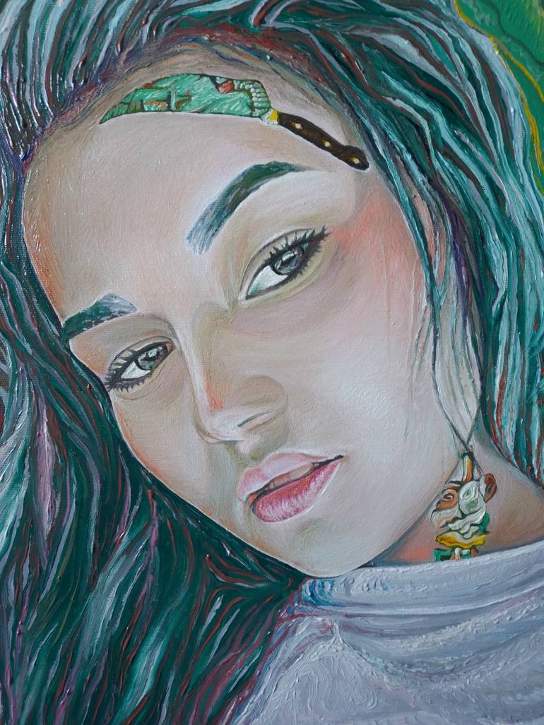 Original Impressionism People Painting by Андрей Герг