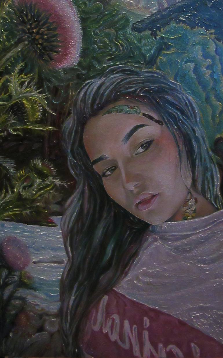 Original Impressionism People Painting by Андрей Герг