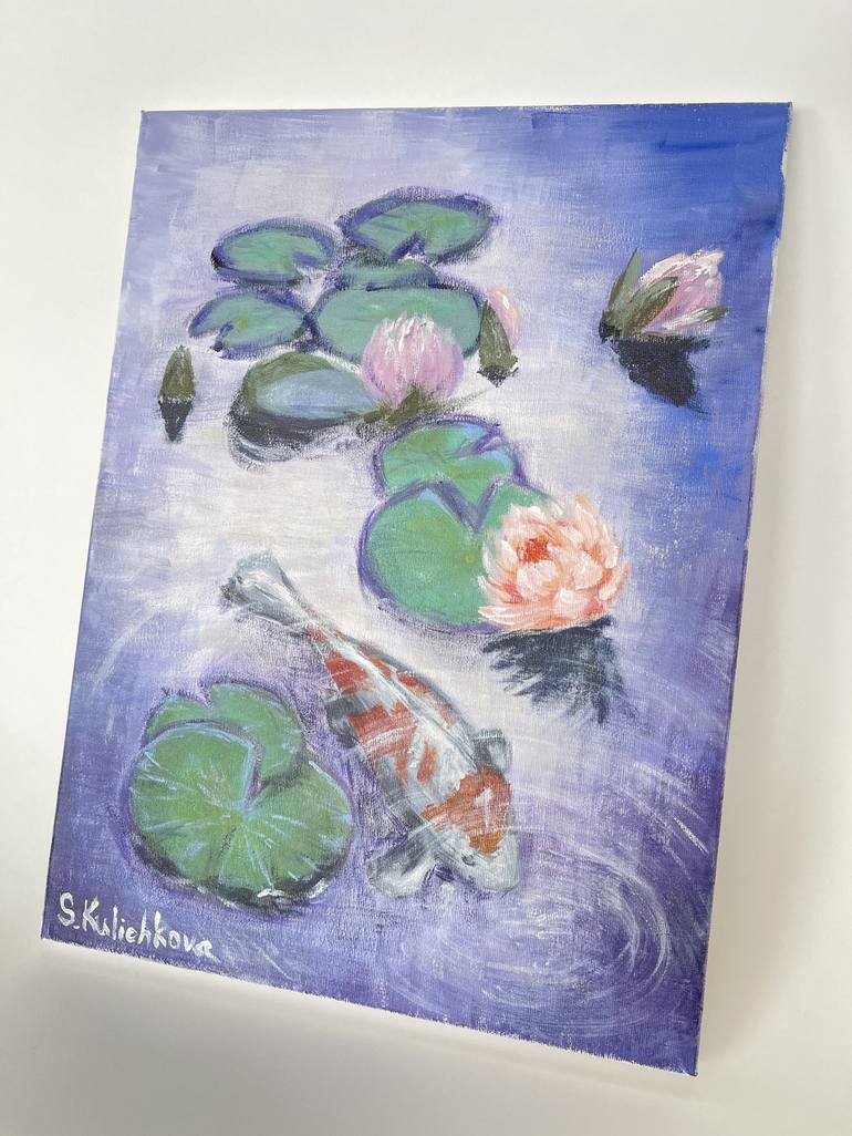 Original Impressionism Nature Painting by Sofiia Sakharova