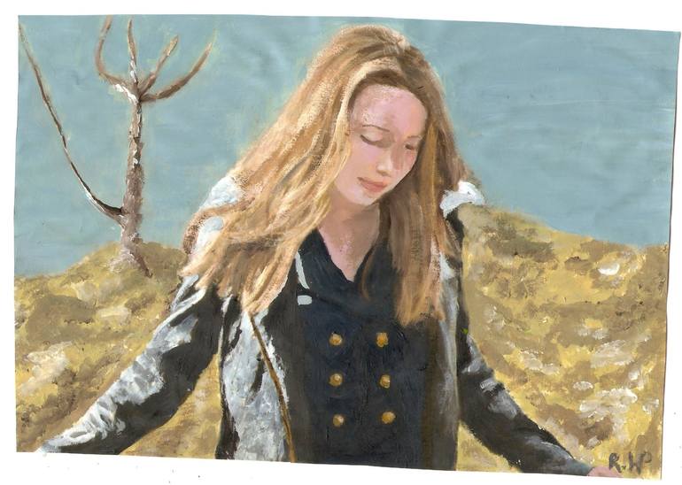 The Last Day of Winter Painting by Rhian W | Saatchi Art Belgium