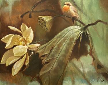 Print of Fine Art Floral Paintings by Nguyen Cao Hoang