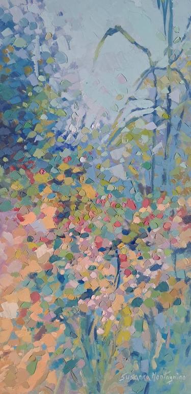 Original Impressionism Garden Paintings by Susanna Montagnino