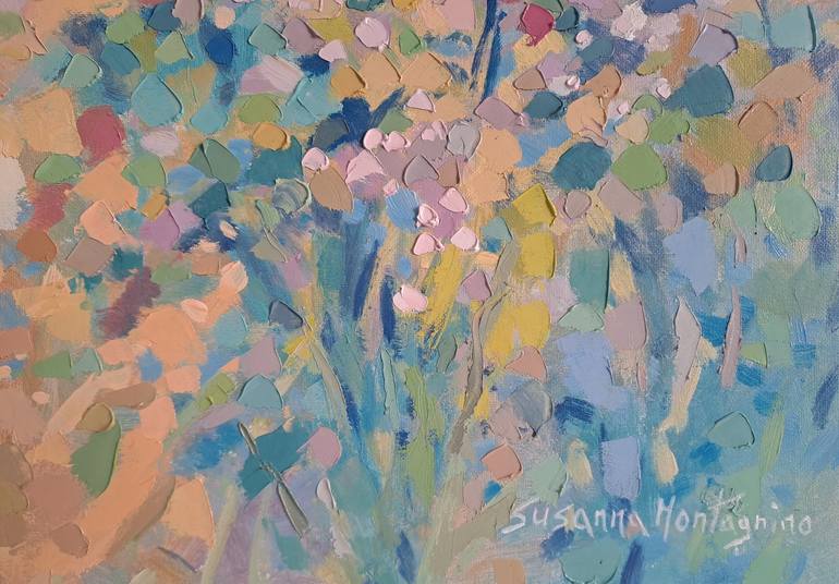 Original Garden Painting by Susanna Montagnino