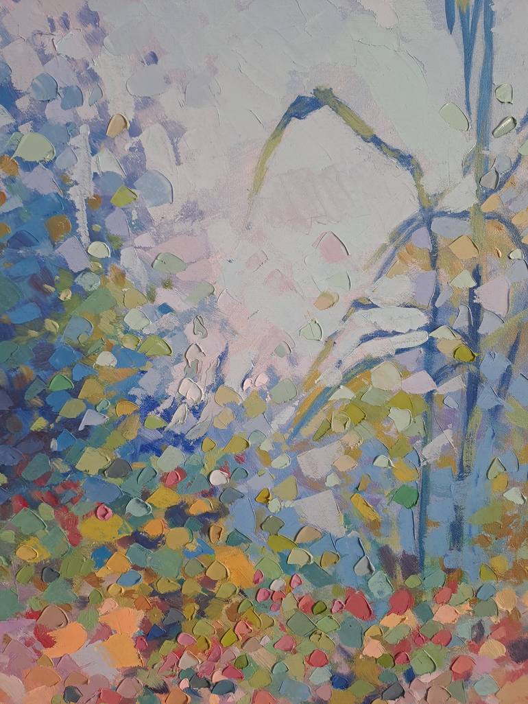 Original Garden Painting by Susanna Montagnino