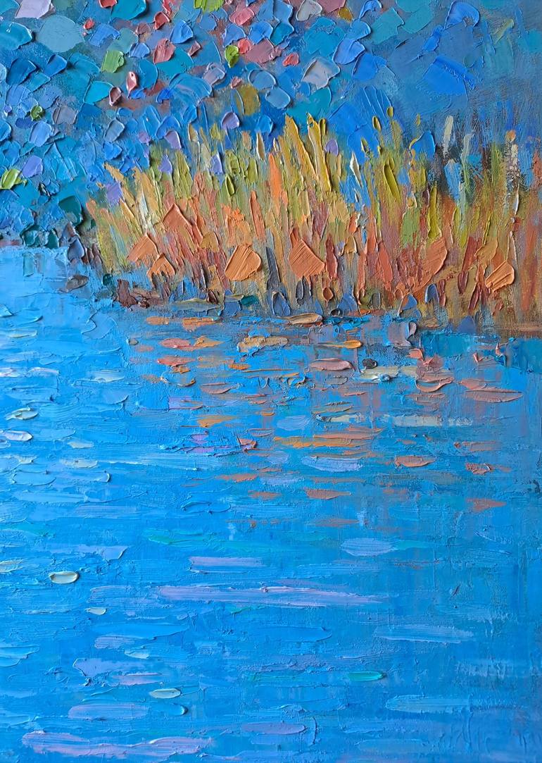 Original Impressionism Landscape Painting by Susanna Montagnino