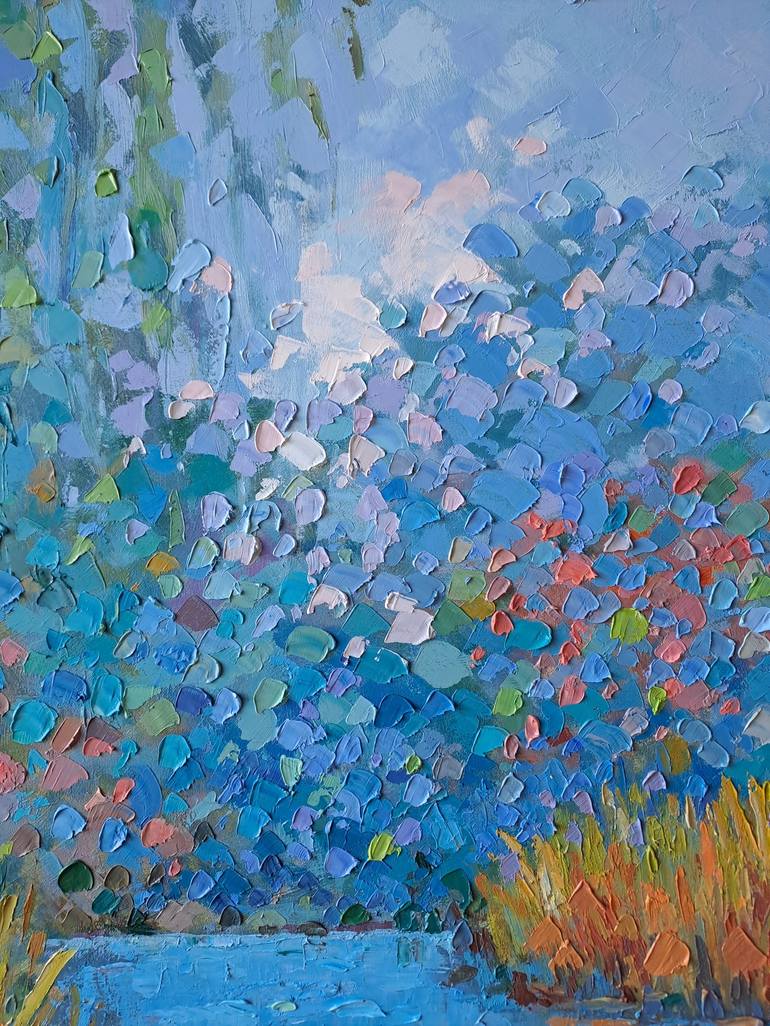 Original Impressionism Landscape Painting by Susanna Montagnino