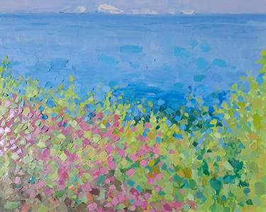 Original Impressionism Seascape Paintings by Susanna Montagnino