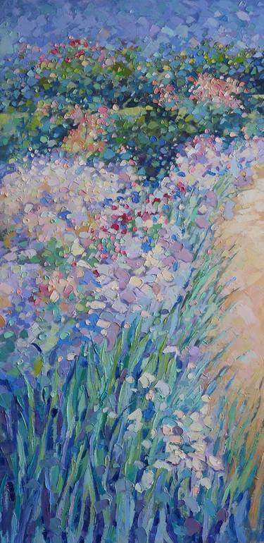 Original Garden Paintings by Susanna Montagnino