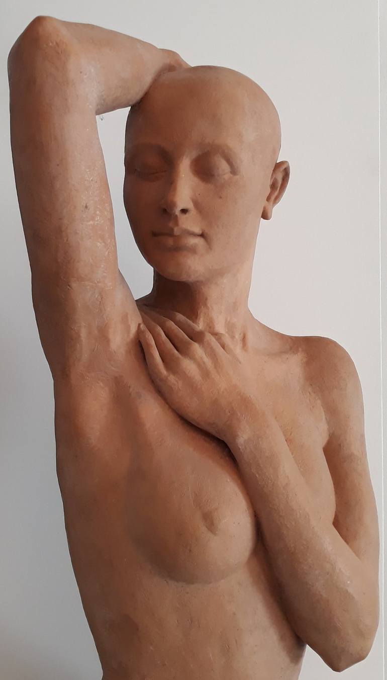 Original Portraiture Nude Sculpture by Susanna Montagnino