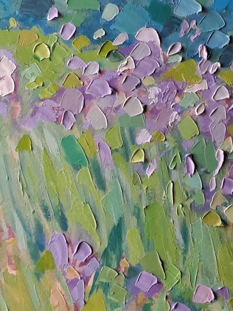 Original Impressionism Floral Painting by Susanna Montagnino