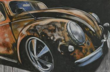 Print of Car Paintings by Vladimir Milosevic