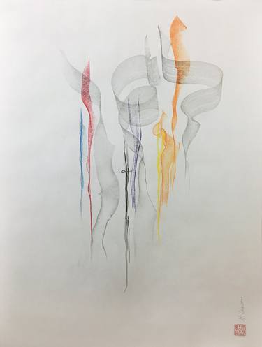 Original Abstract Drawings by D Nina Cruz