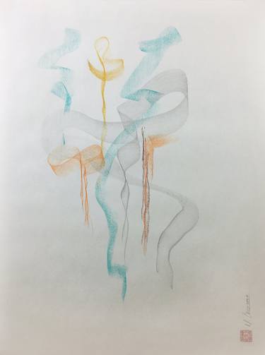 Original Abstract Drawings by D Nina Cruz