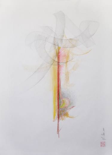Original Abstract Expressionism Abstract Drawings by D Nina Cruz