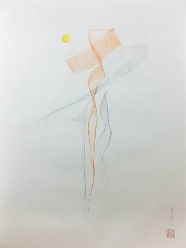 Original Abstract Expressionism Abstract Drawings by D Nina Cruz