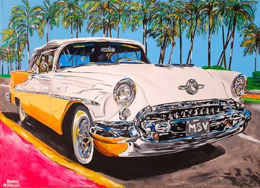 Original Car Paintings by Maria Sabrina Viviani