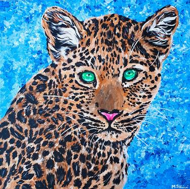 Original Modern Animal Paintings by Maria Sabrina Viviani