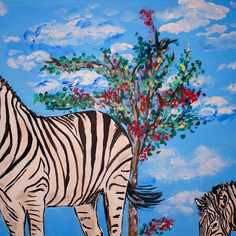 Original Contemporary Animal Painting by Maria Sabrina Viviani