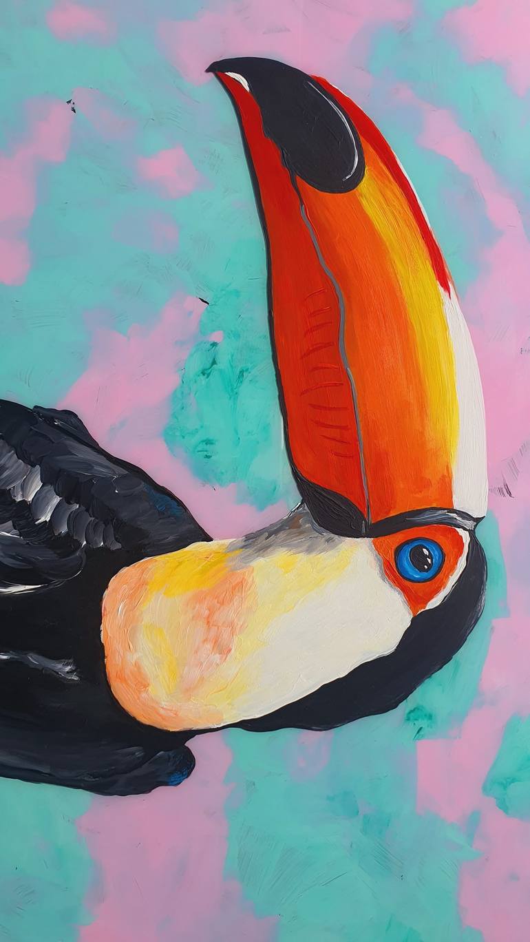 Original Contemporary Animal Painting by Maria Sabrina Viviani