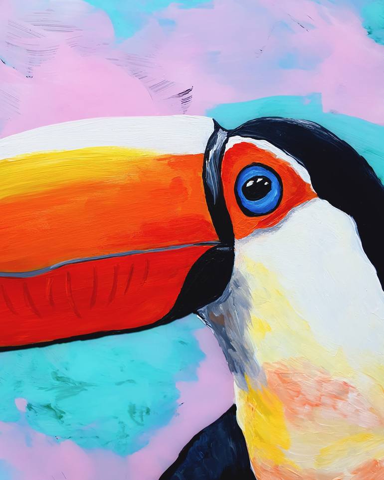 Original Contemporary Animal Painting by Maria Sabrina Viviani