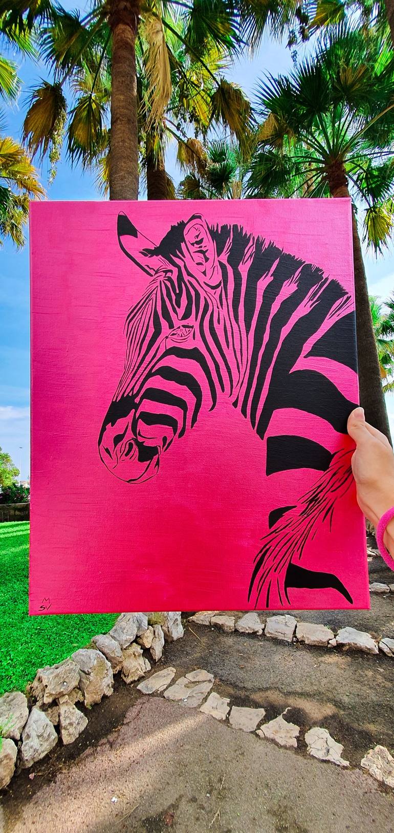 Original Animal Painting by Maria Sabrina Viviani