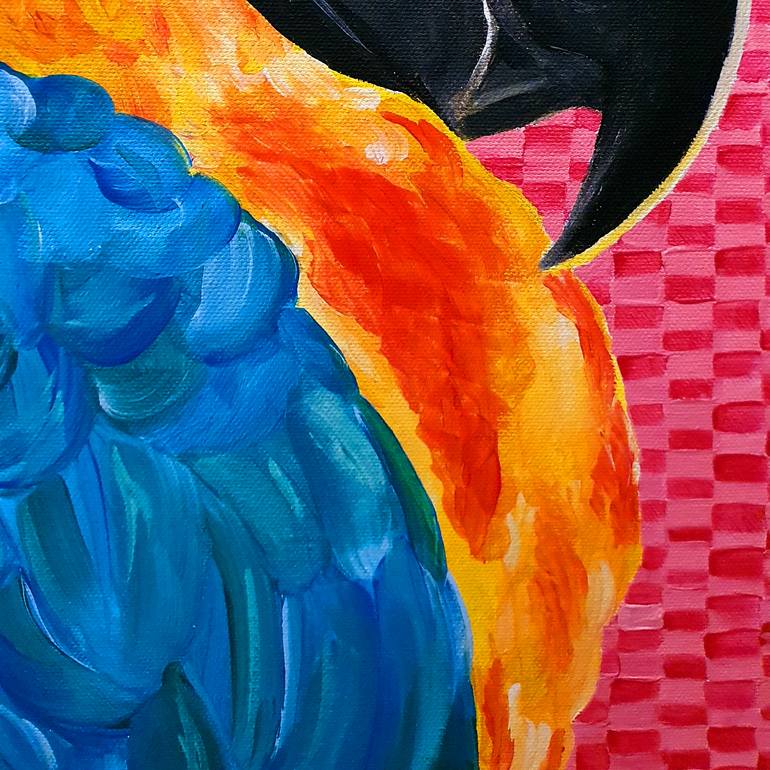 Original Contemporary Animal Painting by Maria Sabrina Viviani
