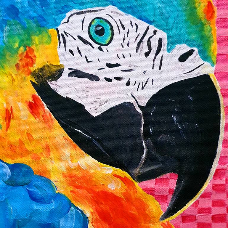 Original Contemporary Animal Painting by Maria Sabrina Viviani
