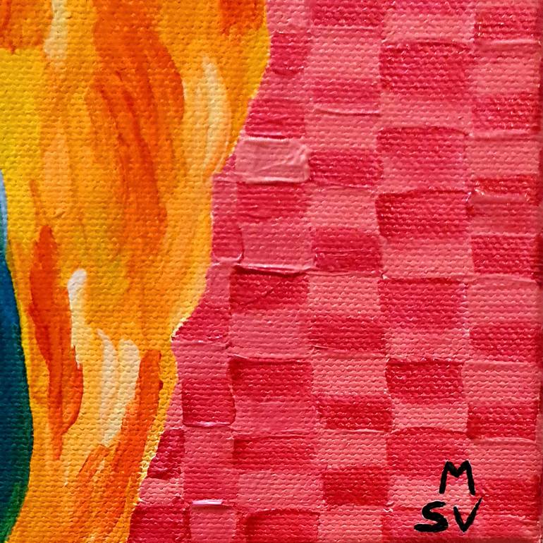 Original Contemporary Animal Painting by Maria Sabrina Viviani