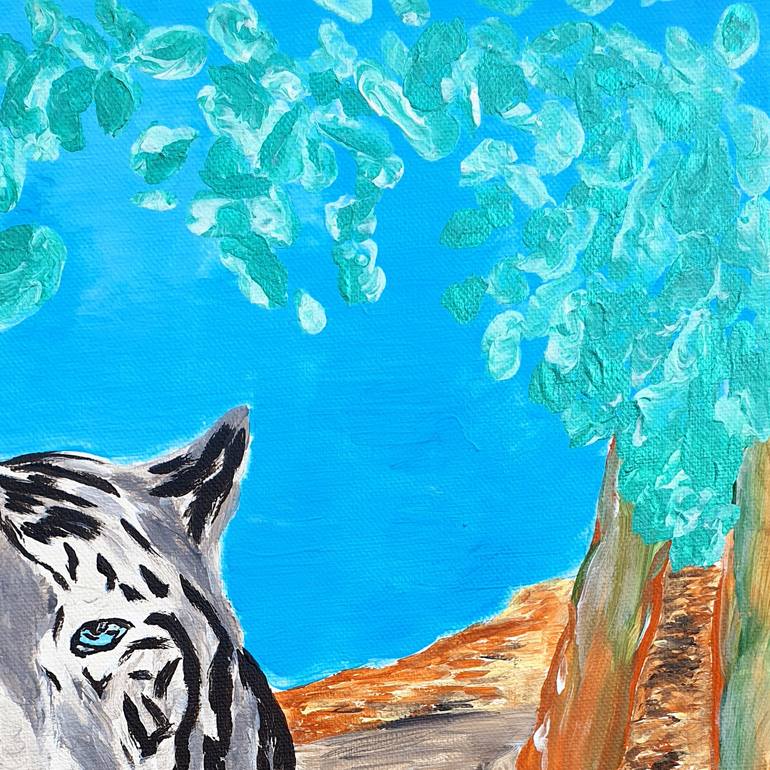 Original Contemporary Animal Painting by Maria Sabrina Viviani