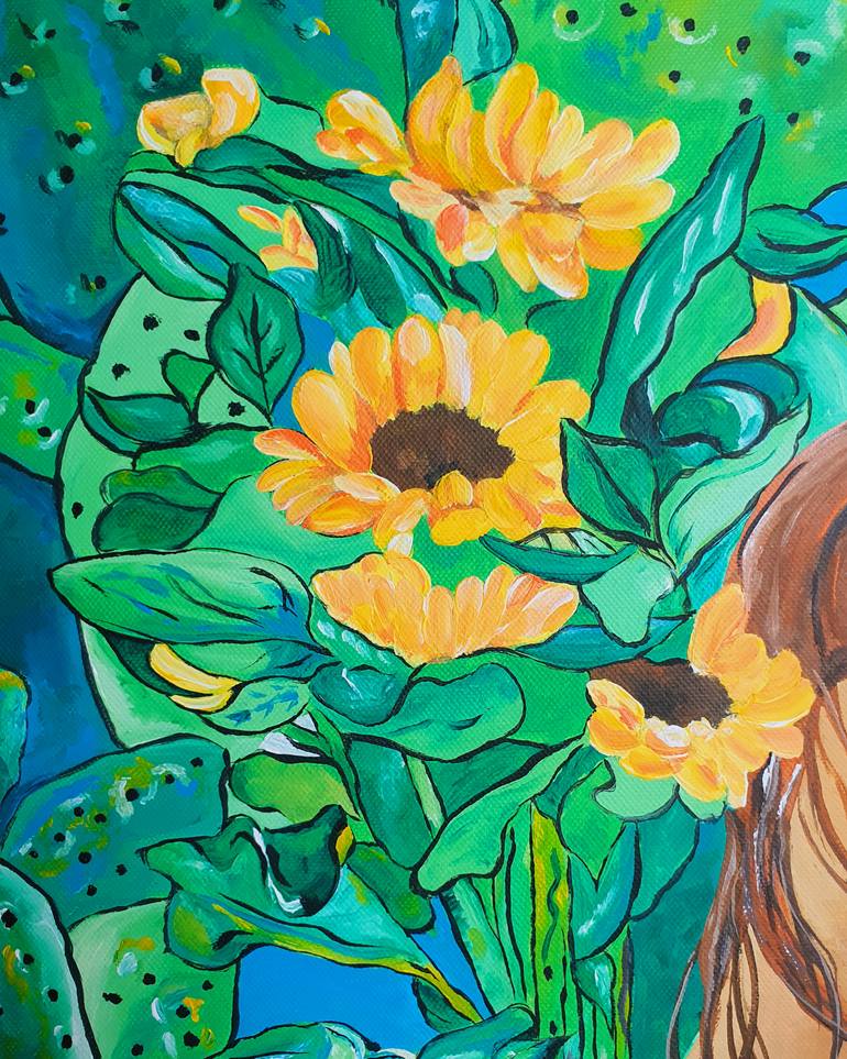 Original Contemporary Women Painting by Maria Sabrina Viviani