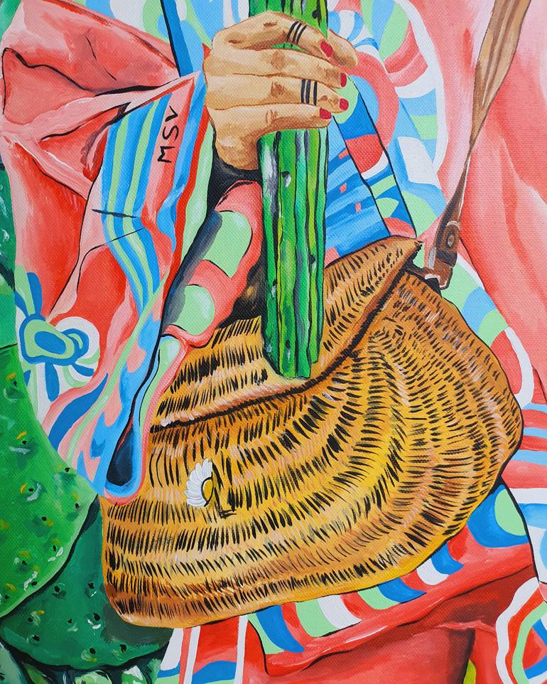 Original Contemporary Women Painting by Maria Sabrina Viviani