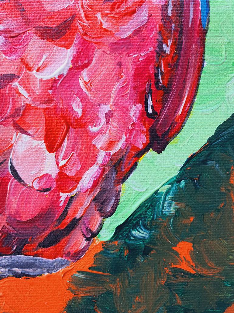 Original Pop Art Animal Painting by Maria Sabrina Viviani