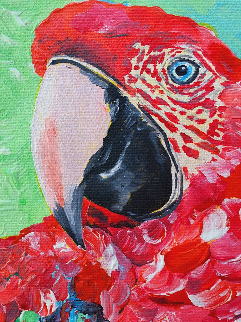 Original Pop Art Animal Painting by Maria Sabrina Viviani