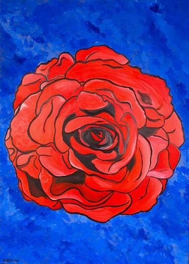 Red rose - Maria Sabrina Viviani thumb