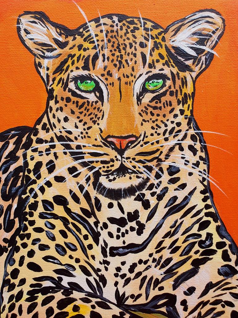 Original Fine Art Animal Painting by Maria Sabrina Viviani