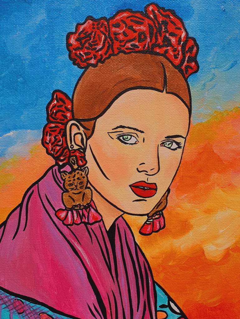 Original Contemporary Women Painting by Maria Sabrina Viviani