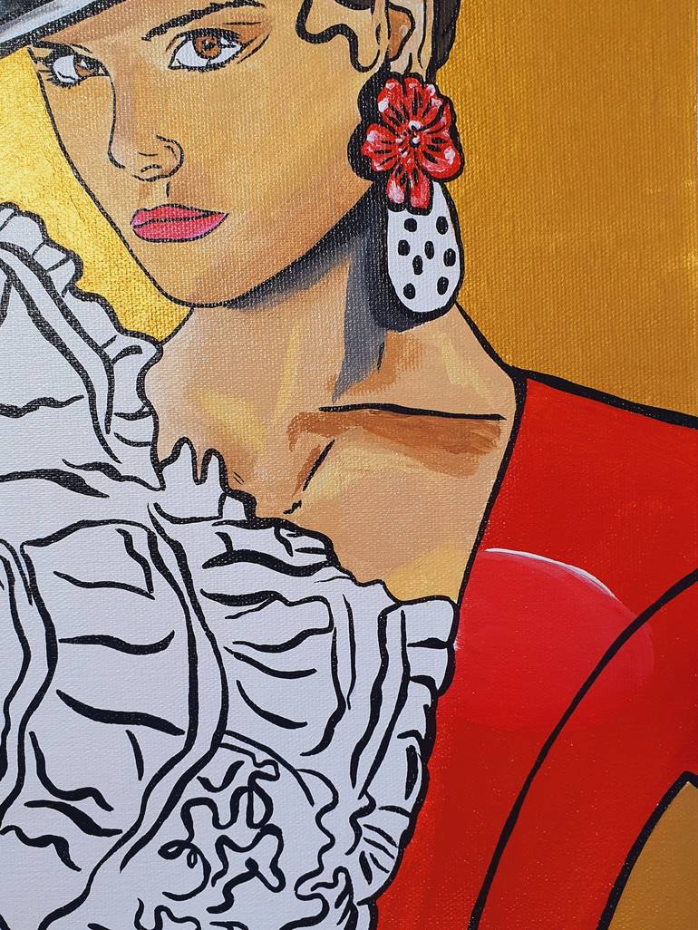 Original Contemporary Women Painting by Maria Sabrina Viviani