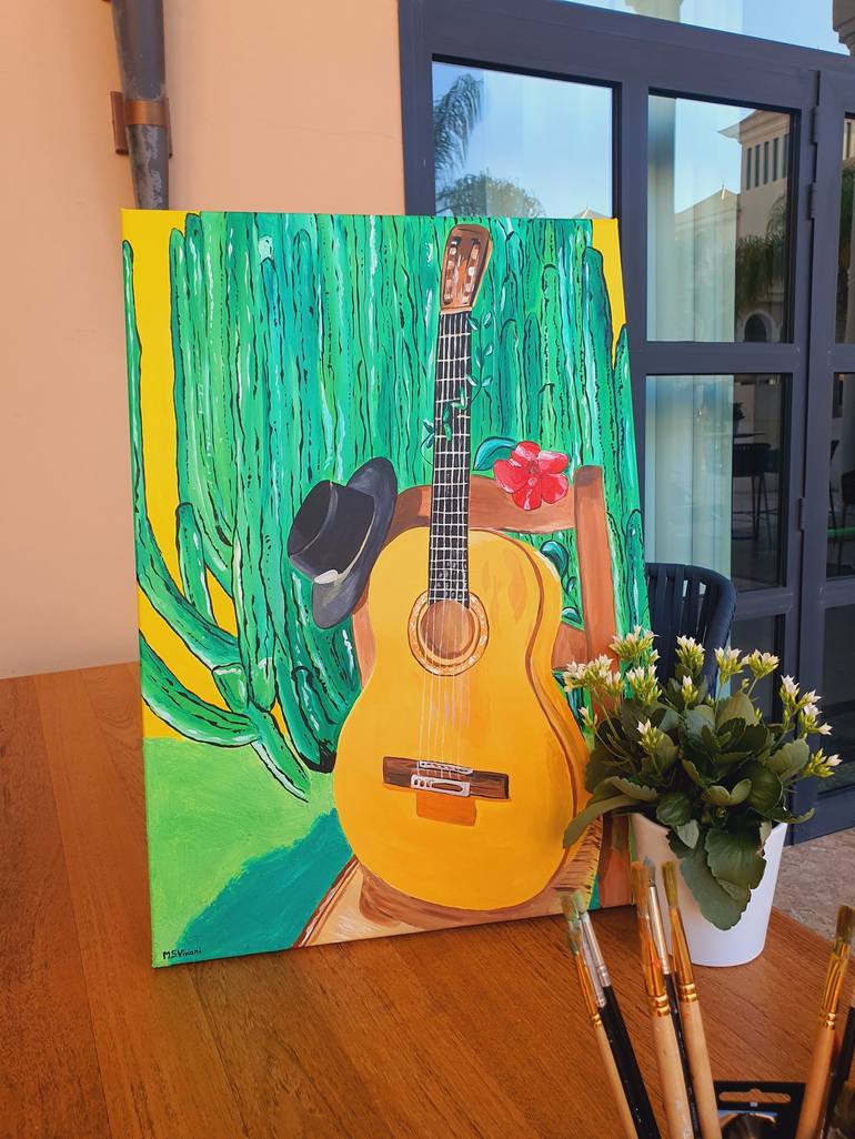 Original Music Painting by Maria Sabrina Viviani