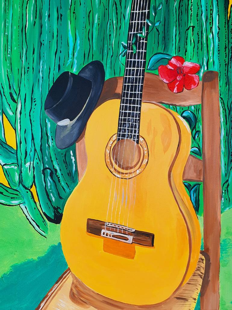 Original Music Painting by Maria Sabrina Viviani