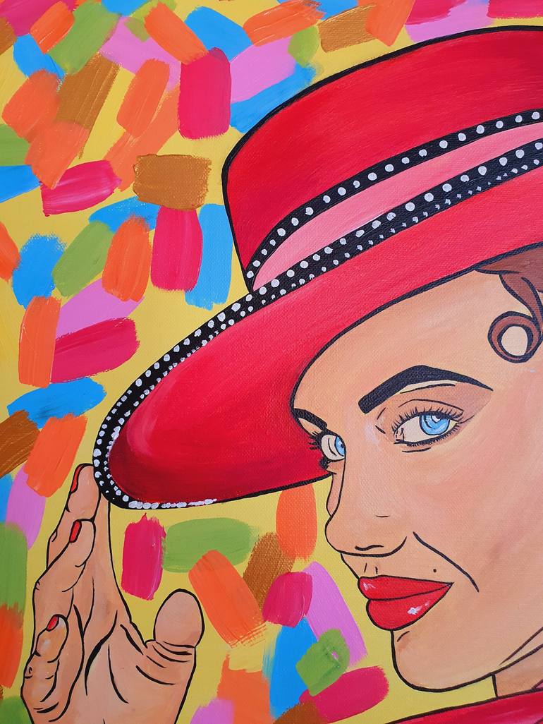 Original Women Painting by Maria Sabrina Viviani