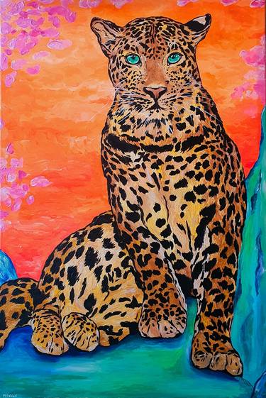 Original Pop Art Animal Paintings by Maria Sabrina Viviani